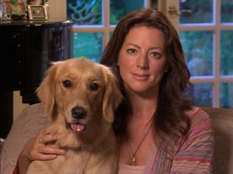 Sarah McLaughlin with Dog